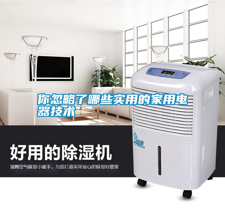 你忽略了哪些實用的家用電器技術(shù)