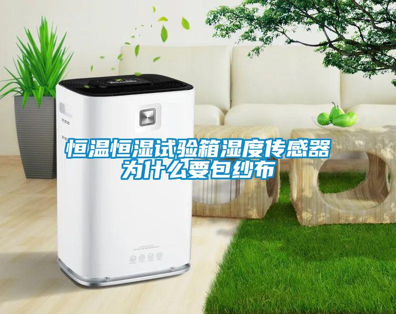 恒溫恒濕試驗(yàn)箱濕度傳感器為什么要包紗布