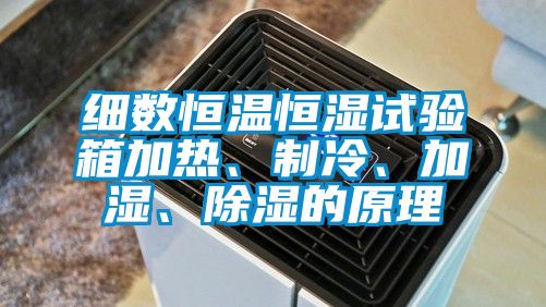 細(xì)數(shù)恒溫恒濕試驗(yàn)箱加熱、制冷、加濕、除濕的原理