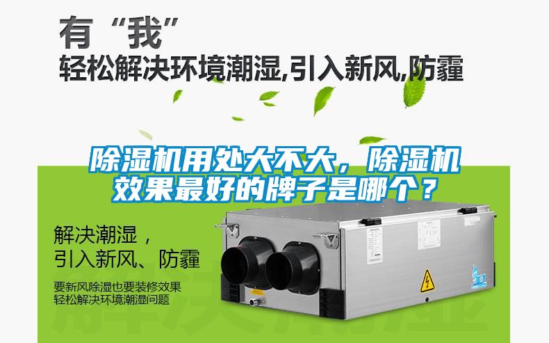 除濕機用處大不大，除濕機效果最好的牌子是哪個？