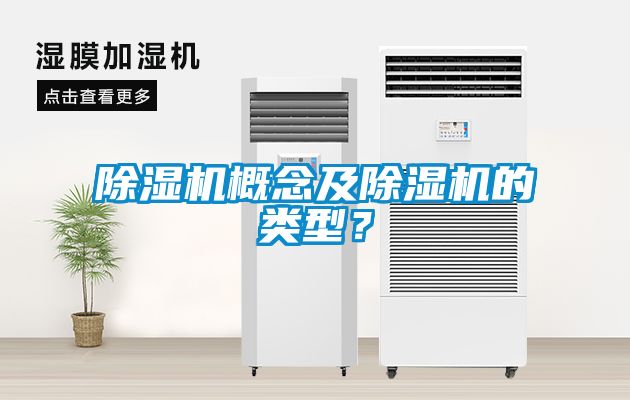 除濕機概念及除濕機的類型？